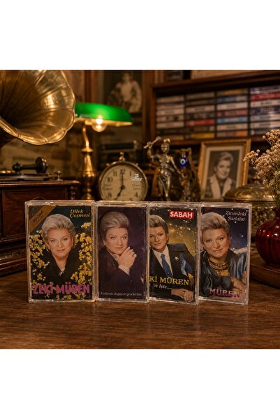 ESKİ YENİ ANTİK Zeki Müren Nostalgic Music Cassette Set |   4 Original Casset...