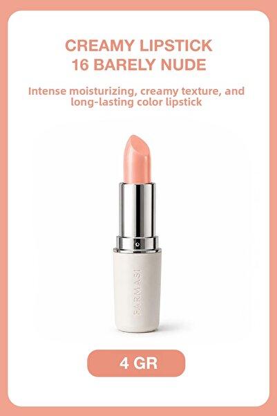 Farmasi 16 Barely Nude Creamy Lipstick - 4 g