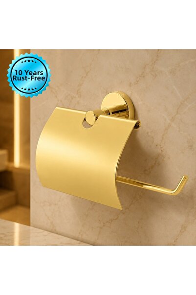 ÇELİK BANYO Fl10-021 - Paper Towel Holder with Cover Chrome