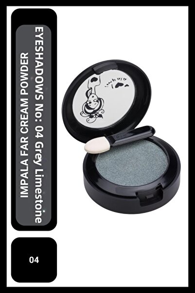IMPALA Far Cream Powder Eyeshadows No:4 Grey Limestone