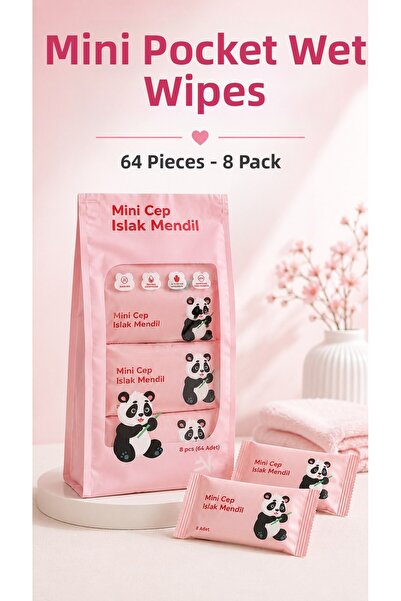 FLY LIFE Mini Pocket Wet Wipes