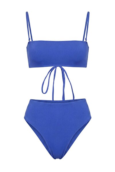 Trendyol Collection Saks LYCRA fără bretele, acoperită, rezistentă la clor și...