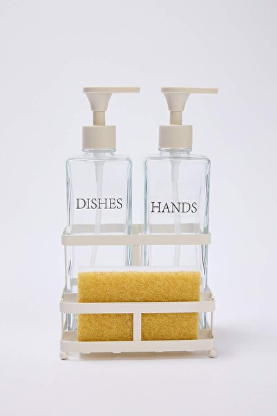 TRENDYOLMİLLA HOME 2-Piece Kitchen Detergent Dispenser Set Tphaw27Sbn00001