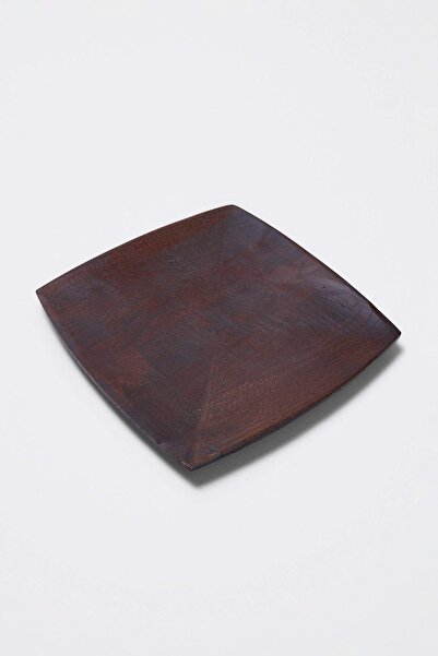 TRENDYOLMİLLA HOME Square Acacia Wood Presentation Plate 22X22 cm Tphaw27Tbk0...