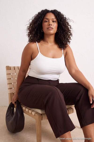 Trendyol Curve Brown