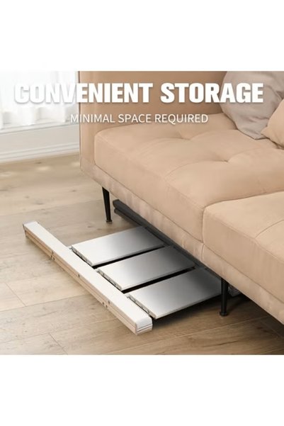 Smart Kitchen 3-Step Steel Folding Ladder - Durable and Safe, Supports up to 150kg, Versatile Design