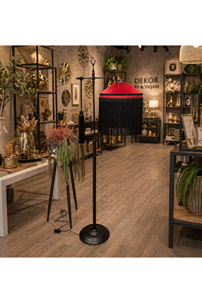 hediye ESTERHOMEDECOR Kadife başlıklı lambader