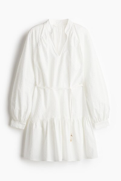 H&M Plumeti Elbise