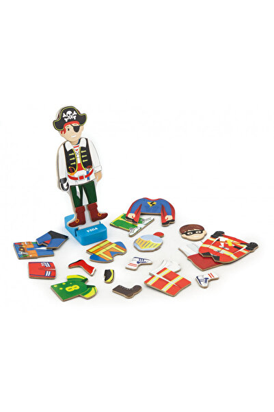 Viga Set magnetic Vestimentatie baieti,