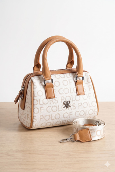 H&D COLLECTİON Polo Of Colors Γυναικεία τσάντα χειρός και χιαστί ώμου