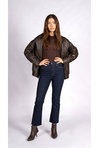 BEST OFFER Casual Flare Crop Dark Rodeo Women's Jean Pants