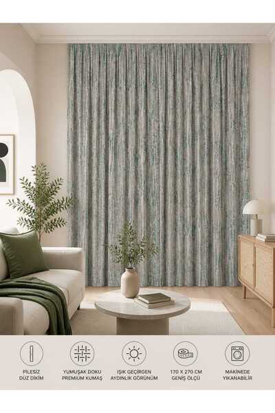 WhiteConsept Elysyum 170*270 Hazır Fon Perde