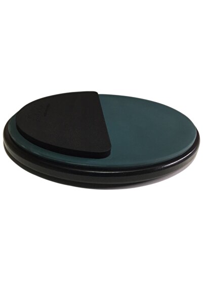 okecajon 12 İnç Çift Yüzeyli Practice Pad PRTS-12Y Davul Çalışma Pedi Drum Pad Çift Yüzeyli Bateri Practice Pad Sessiz
