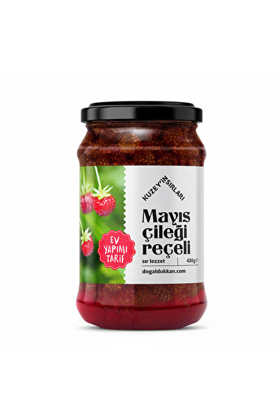 KUZEYİN SIRLARI Mayıs Çileği Reçeli (430gr)