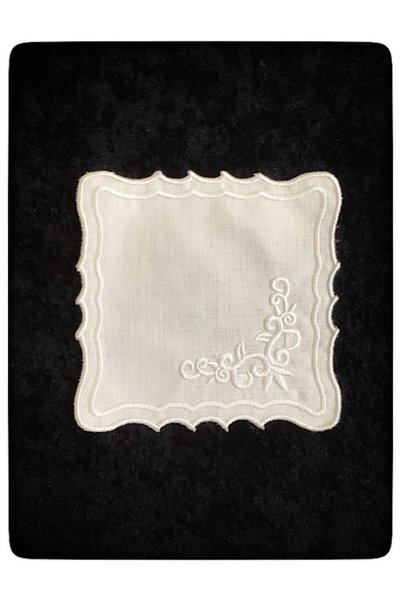 ÇeyizHan 18 Pieces - Maras Work Embroidery Embroidered Linen American Service Set