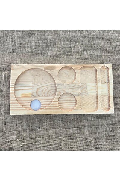 PRİVATE 2 Pieces Hotel Service Welcome Presentation Treat Tray Natural Solid ...