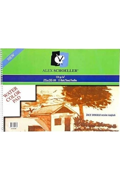 Alex Schoeller Resim Defteri 25x35 cm 120 g 15 Yaprak