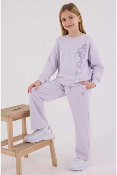 U.S. Polo Assn. طقم ملابس مزدوجة للفتيات US2304-4