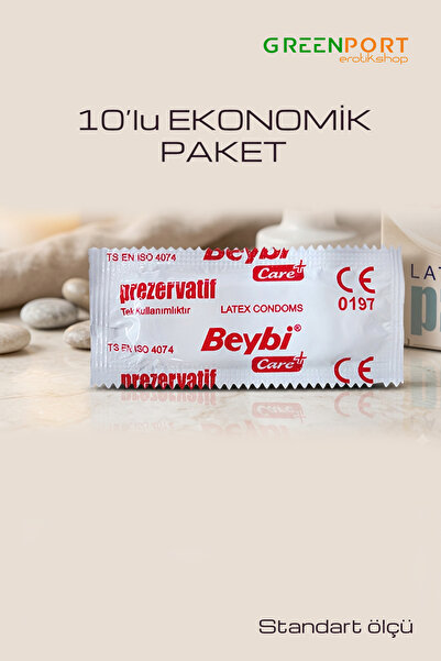 Greenport Prezervatif Kondom 10 Lu Lateks Prezervatif Her Biri Tek Kullanımlı...