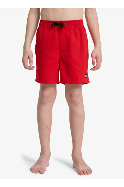 Quiksilver Kırmızı Erkek Çocuk Şort Mayo EQBJV03543-EVD SOLID