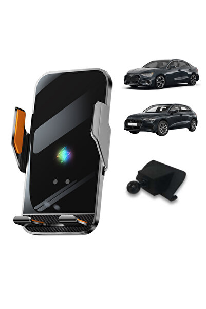 OEM Suport telefon wireless 15W, VELTROVA, prindere dedicata pentru Audi A3/S...