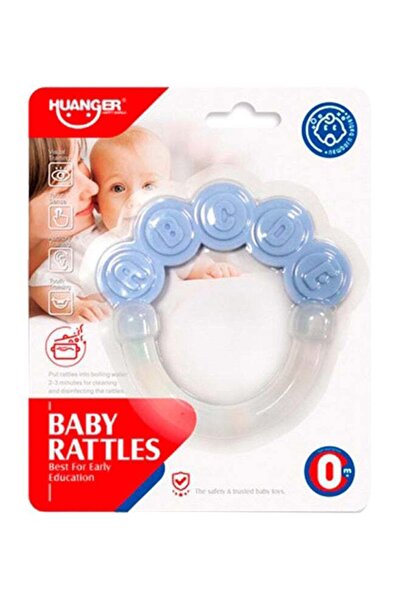 Arabest Baby Teether Rattle Toy,Comfortable Teething Relief,Durable & Safe fo...