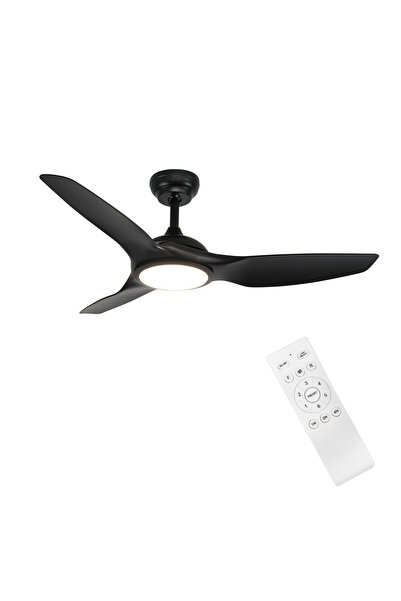 DLC GROUP DLC BORA LED TAVAN VANTİLATÖRÜ SİYAH 122 CM