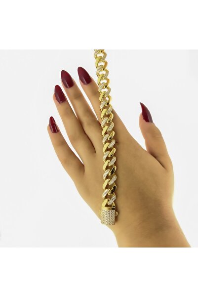 XUPING JEWELRY 14K Gurmet Taşlı Bileklik