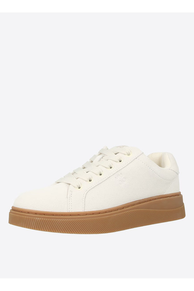 HUGO Ekru Kadın Deri Sneaker 50557844