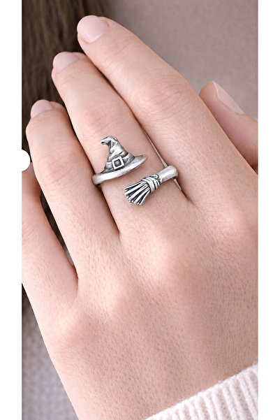 HER ŞEY NOTA www.herseynota.com Harry Potter Themed Adjustable Silver Color R...