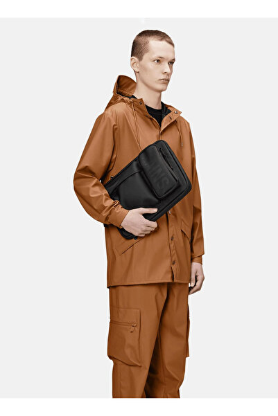 Rains Siyah Erkek Laptop Çantası Texel Laptop Case 13/14 W1