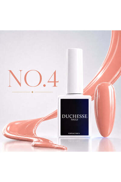 Duchesse Nails Ojă semipermanentă, FĂRĂ HEMA și TPO, Nuanța nr. 4, 10 ml