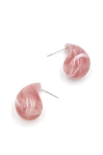 Generic Brand Drop Earrings - Pink