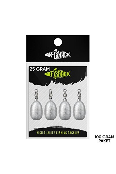 Fishack Fırdöndülü Kurşun 25gr (100gr)