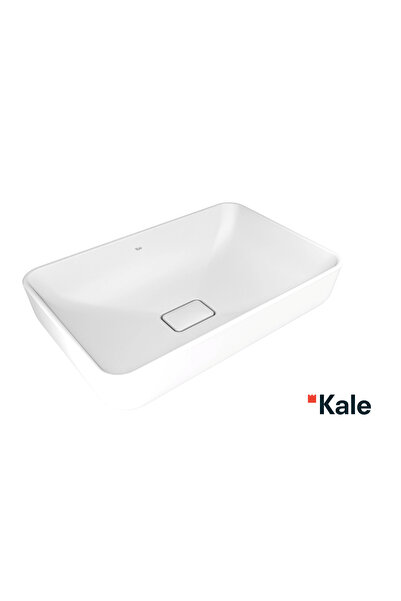 KALE Zero 2.0 60x40 Cm Mat Beyaz Dikdörtgen Çanak Lavabo 310200200465