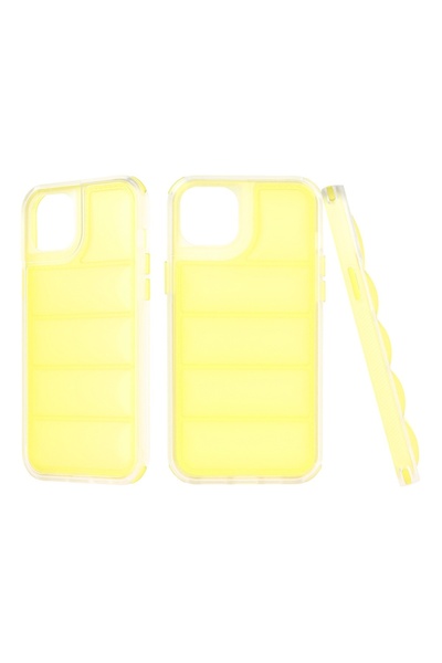Techsuit Carcasă pentru iPhone 15 Plus - Techsuit Wave Shield - Galbenă