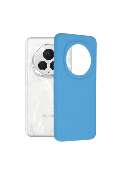 Techsuit Carcasă pentru Honor Magic6 Pro - Silicon cu Margini Moale - Albastr...