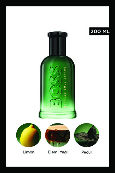 BOSS Bottled Citrus EDP 200 ml Erkek Parfüm
