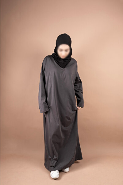 VAUVA Oversize Uzun %100 Pamuk Rahat Elbise 25566