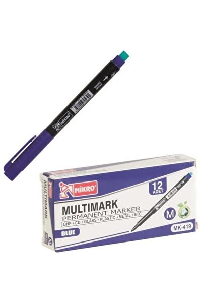 Mikro Mk-419 Asetat Kalemi M Mavi