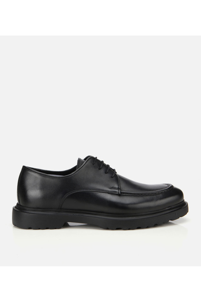 Hotiç Herren-Freizeitschuhe aus hellem Leder mit schwarzen Nähten
