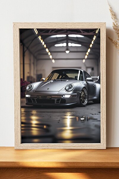 Luna Marissa Αφίσα Porsche - Αφίσα αυτοκινήτου από γυαλιστερό χαρτί χωρίς πλα...