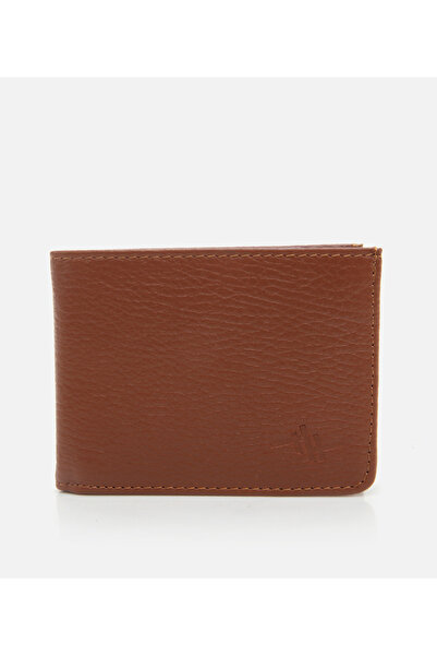 Hotiç Genuine Leather Tan Men's Wallet