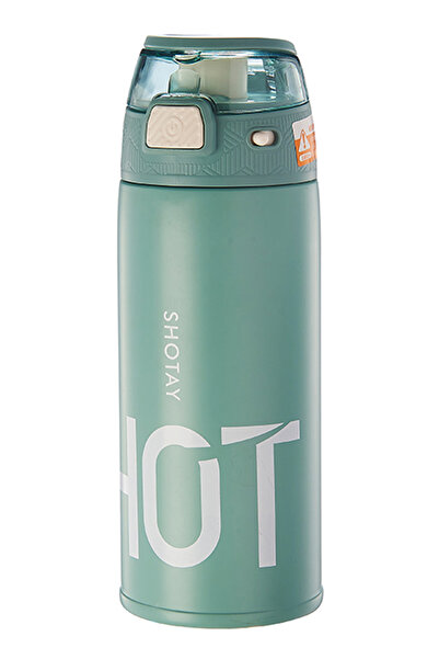 Shotay قارورة مياه للجنسين بغطاء شفاف 530 مل. SHT-ST-8137-4 م