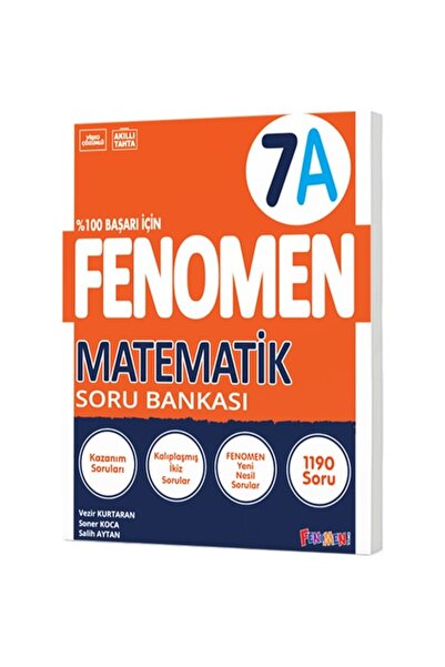 Fenomen Yayıncılık 7. Sınıf Matematik (A) Soru Bankası