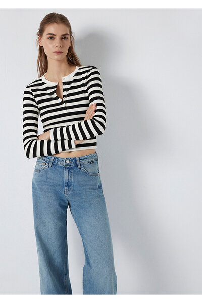 Mavi Langarm-T-Shirt für Damen M1613767-85407