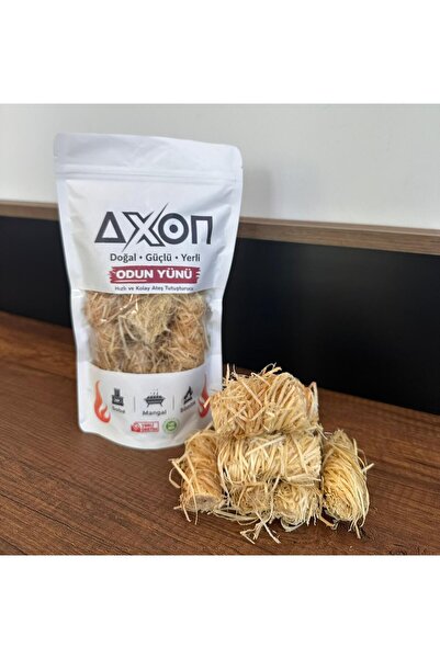 axon Hızlı ve Kolay Ateş Tutuşturucu Odun Yünü 1 Paket (10 Adet)