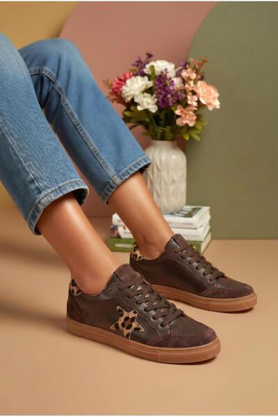 37Numara Large size women's genuine leather sports shoes 41-42-43-44-