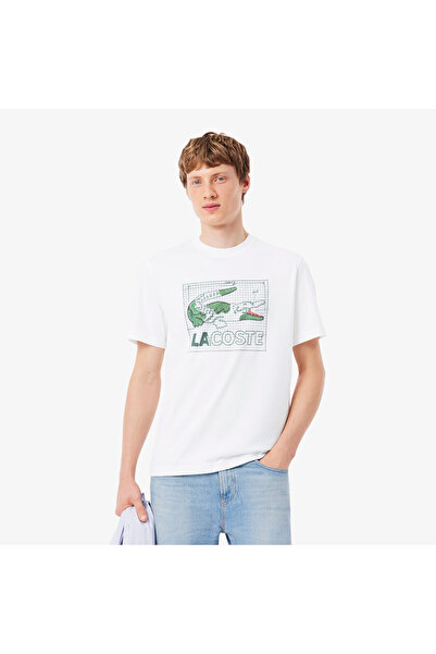 Lacoste Printed Cotton T-shirt - TH1446-00-001