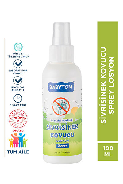 BABYTON Sivrisinek Kovucu Losyon Sprey 100 ml